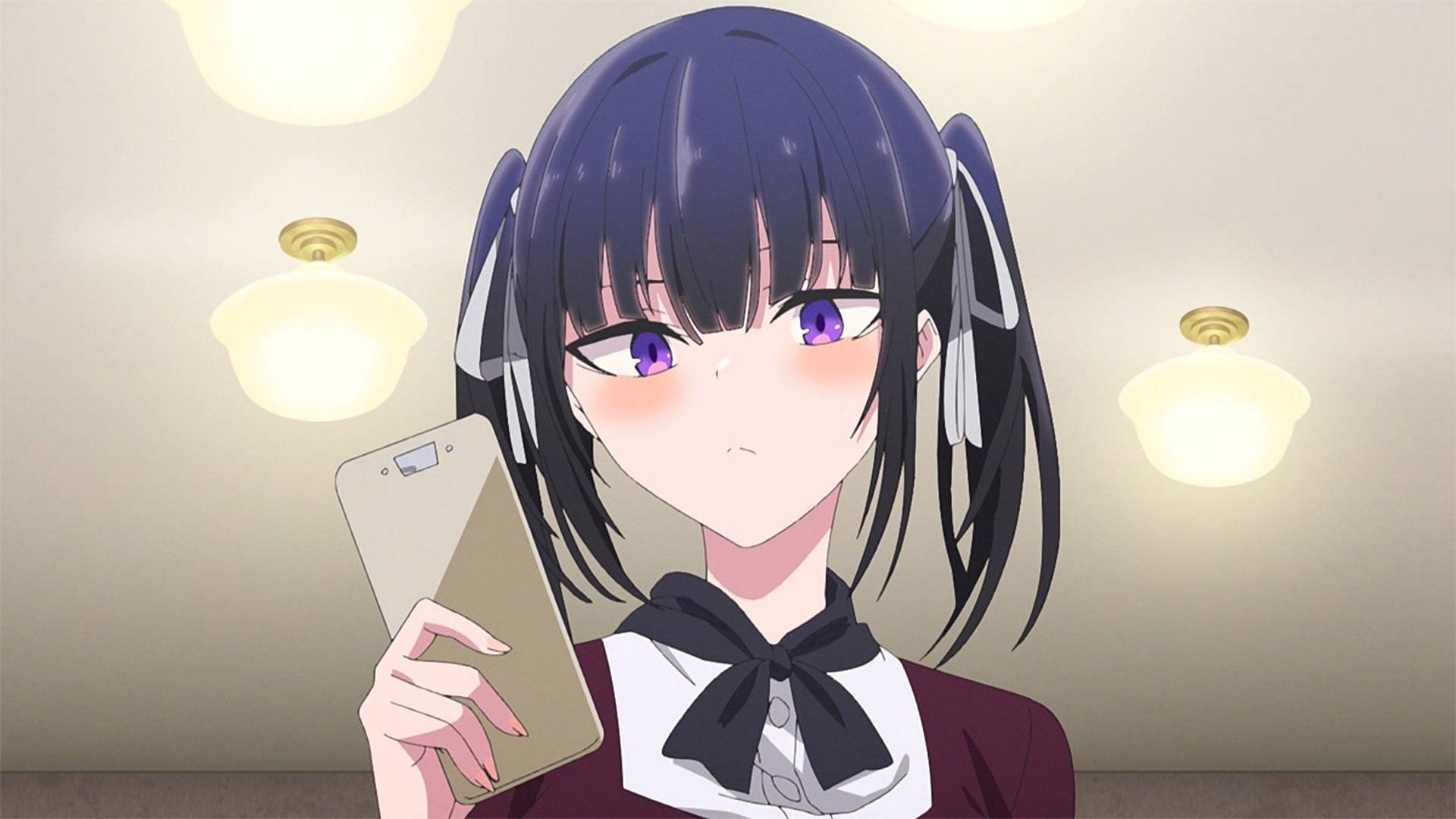 Ellie's girlfriend will likely be formally introduced in Please Put Them On, Takamine-san! episode 10 (Image via Liden Films)